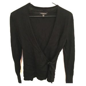 Banana Republic 100% Merino Wool Wrap Sweater